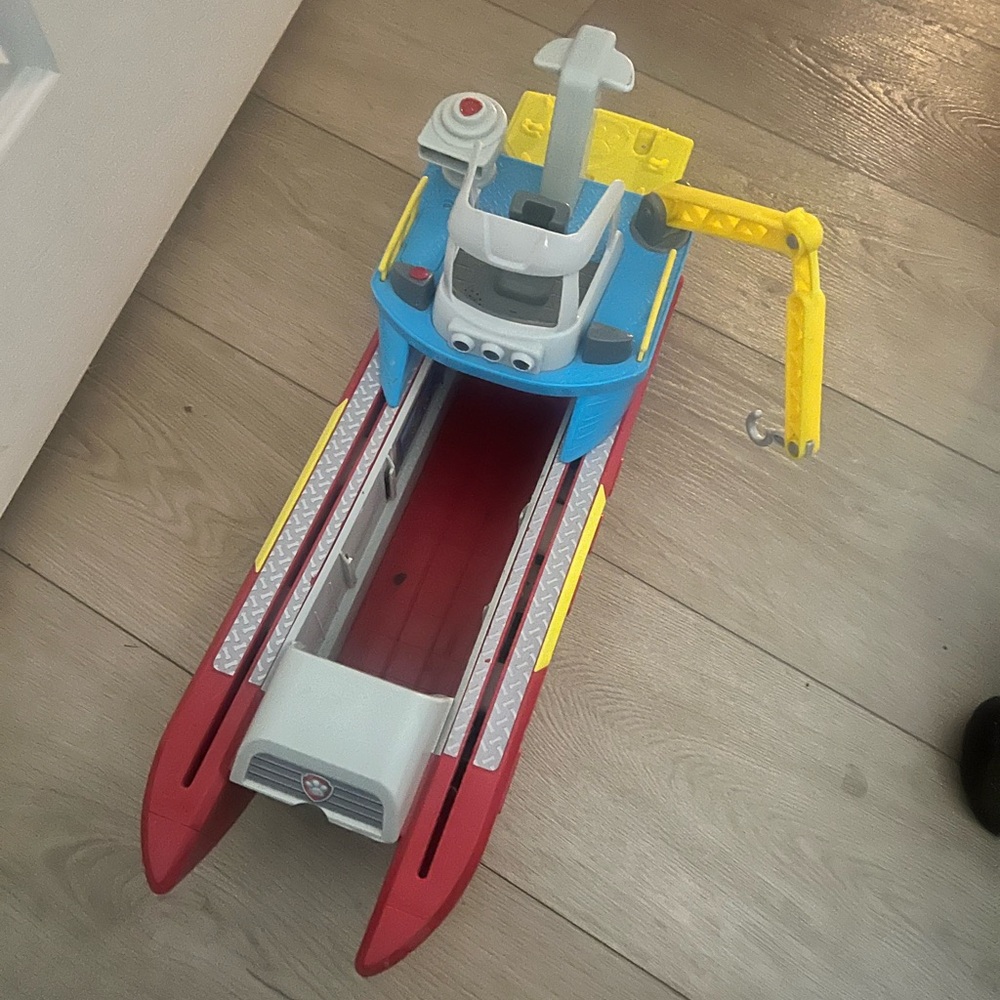 Paw Patrol Red and Blue Rescue Boat
